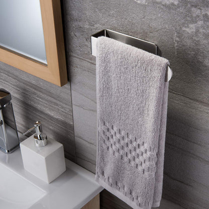 Taozun Soporte para Toallas de Mano/Anillo de Toalla de Mano – Barra de Toalla de baño autoadhesiva en la Pared, Acero Inoxidable Sus 304 Cepillado