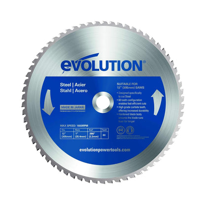 Evolution Power Tools Hoja de Sierra para Corte de Metal - 20,32cm - 50-Tooth