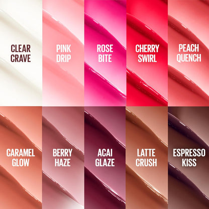 Maybelline Lifter Glaze, Bálsamo Labial Hidratante con Cereza, Latte Crush