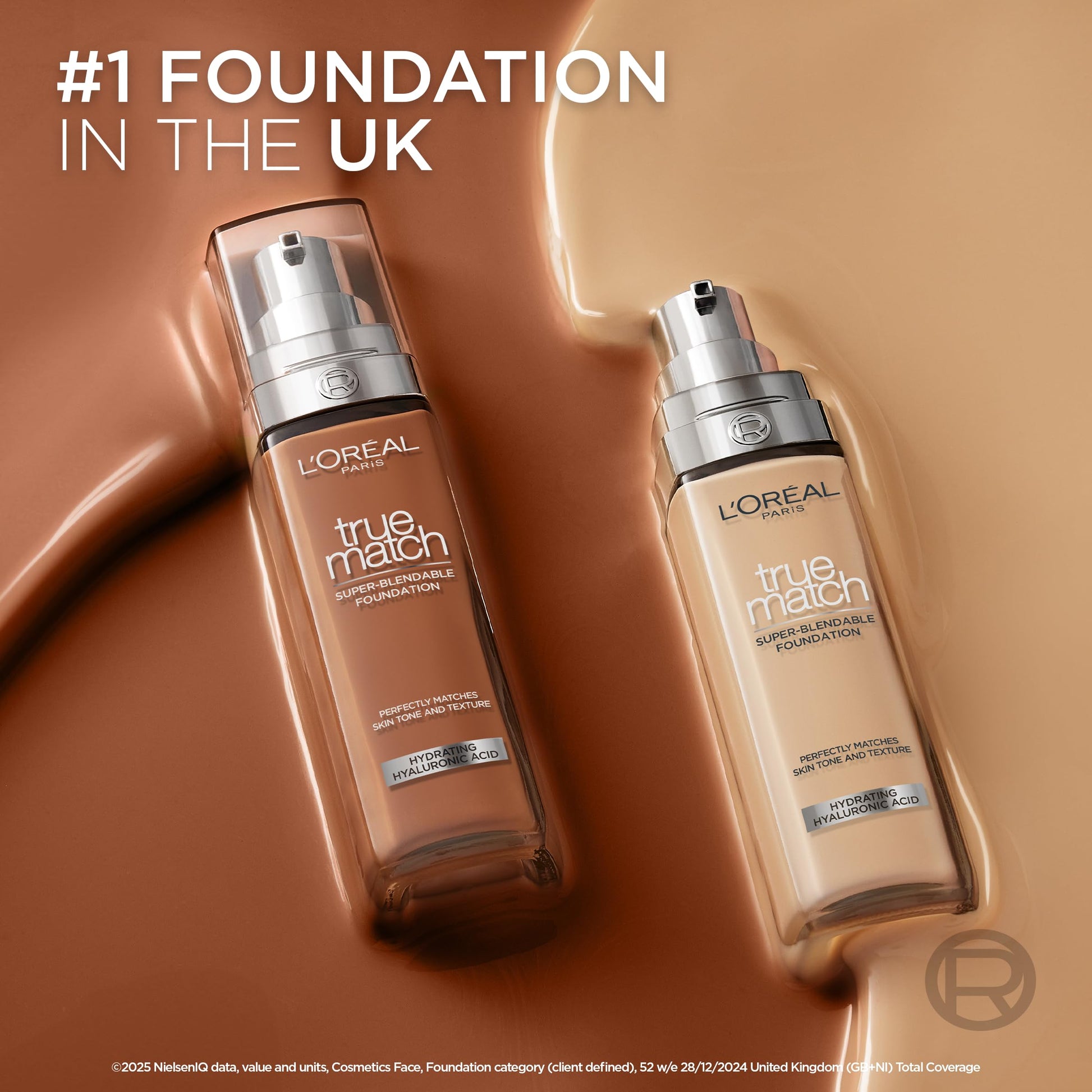 L'Oreal Paris New True Match Foundation 30ml - 5D/5W Golden Sand
