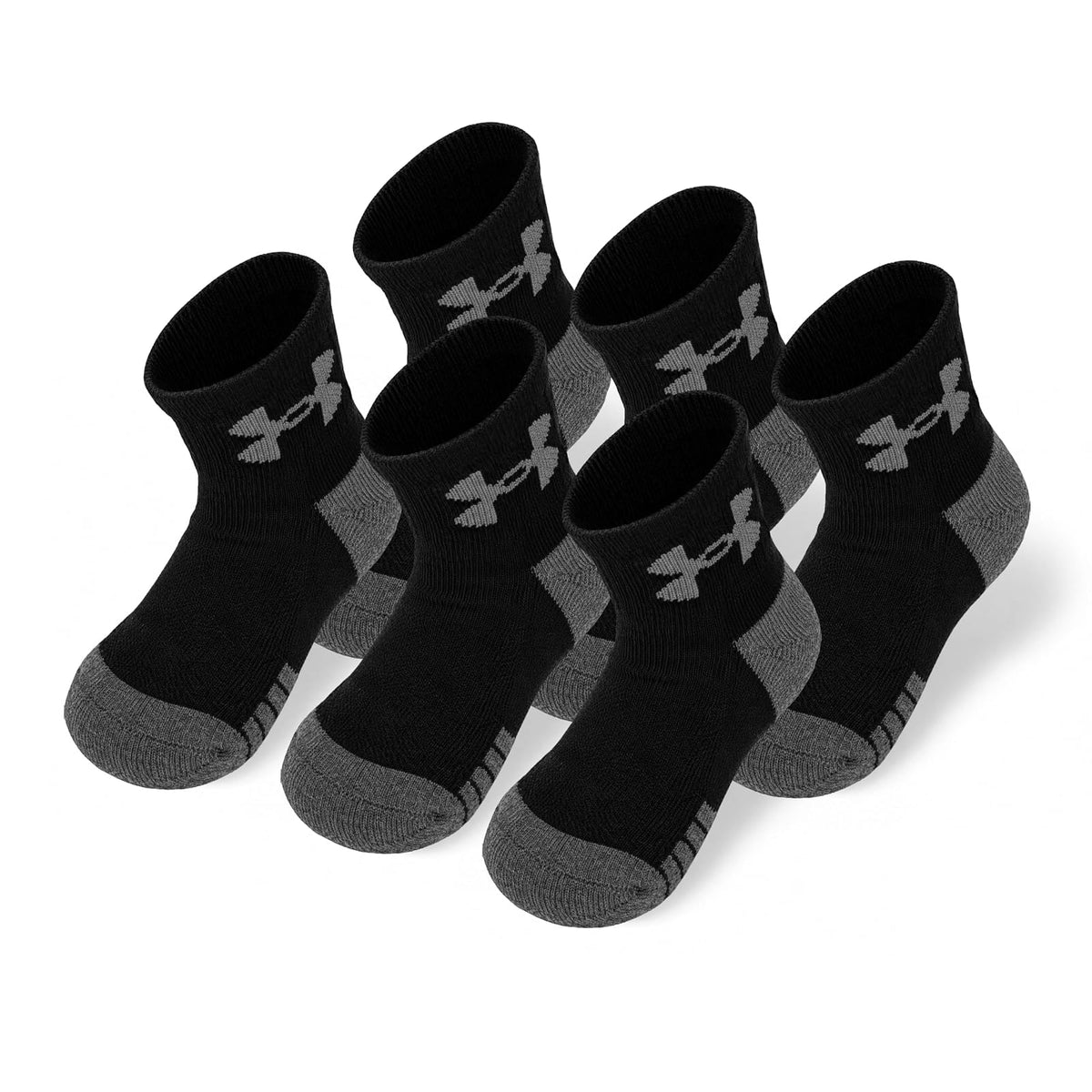 Under Armour Calcetines Estampados para Niño - 2-4 Años - Negro -