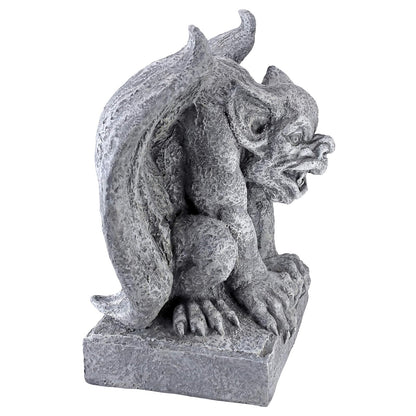 Design Toscano AL52694 Gomorrah - Estatua de decoración gótica Gomorra, 25,7 cm, Piedra Gris