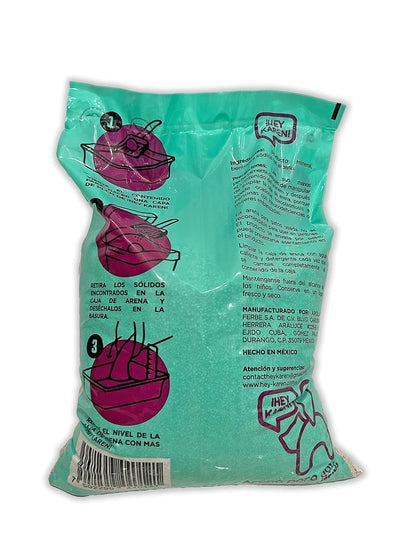¡Hey Karen! Arena para Gato 10 kg, Clásica | Super Aglutinante con Aroma, Libre de Polvo, Rápida Absorción, Limpieza Fácil