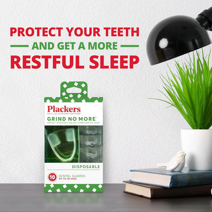 Plackers Grind No More Dental Night Guard for Teeth Grinding, 16 Count