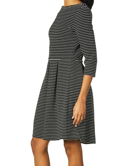 Max Studio Vestido de Manga 3/4. Vestido para Mujer
