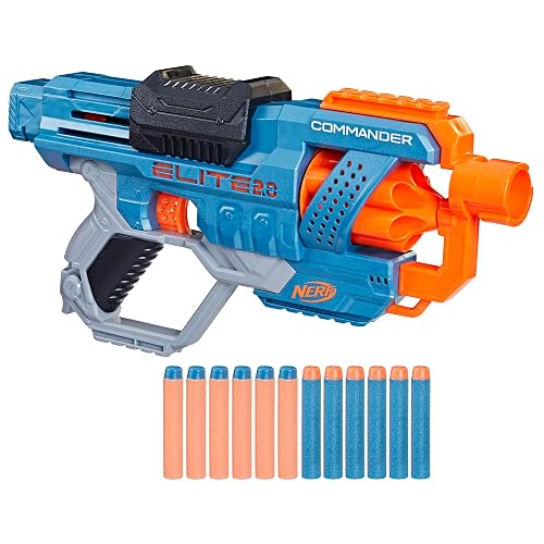 NERF Elite 2.0 Commander RD-6 Lanzador de Dardos con Tambor Giratorio