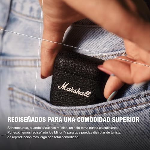 Marshall Minor IV Audífonos TWS Bluetooth - Negro
