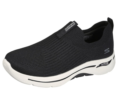 Skechers Performance Go Walk Arch Fit - Tenis icónicos para mujer - 22.0 cm - Negro -