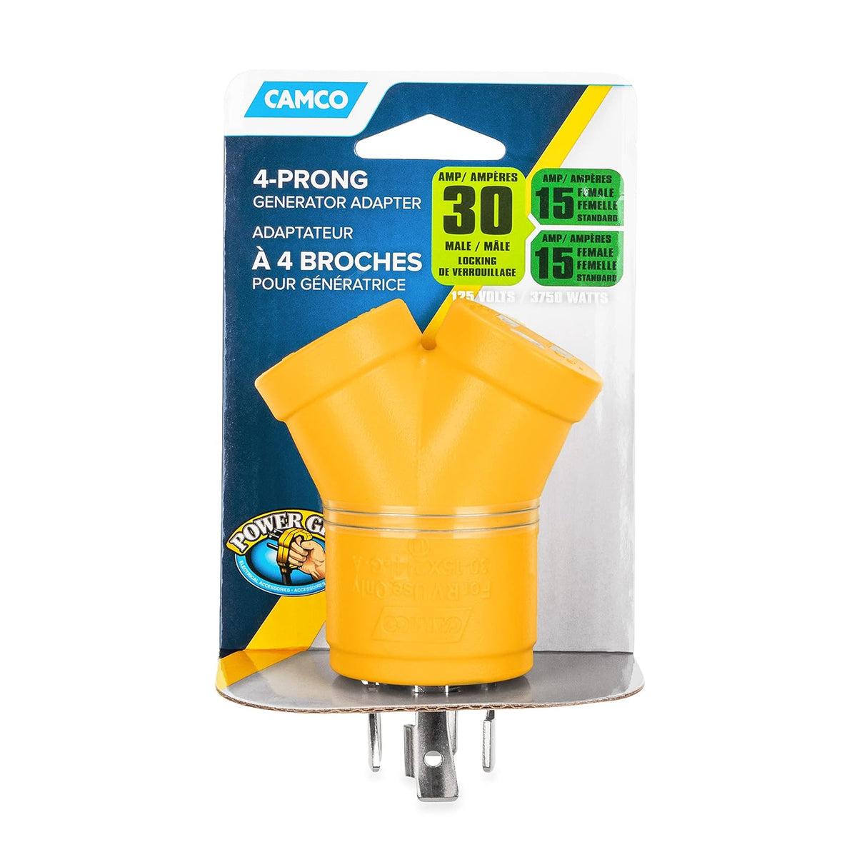 Camco Powergrip, 4-Clavijas