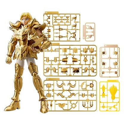 Blokees Saint Seiya Champion Class: Aries Mu Manga Setting 75002 | Figura de acción articulada, 15 cm, kit de construcción, para coleccionistas
