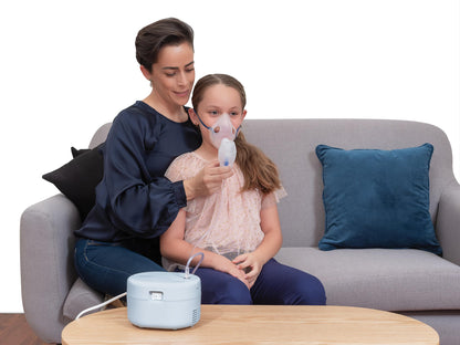 OMRON Nebulizador Compresor para Niños y Adultos – Terapia Respiratoria en Casa NE-C106-LAB