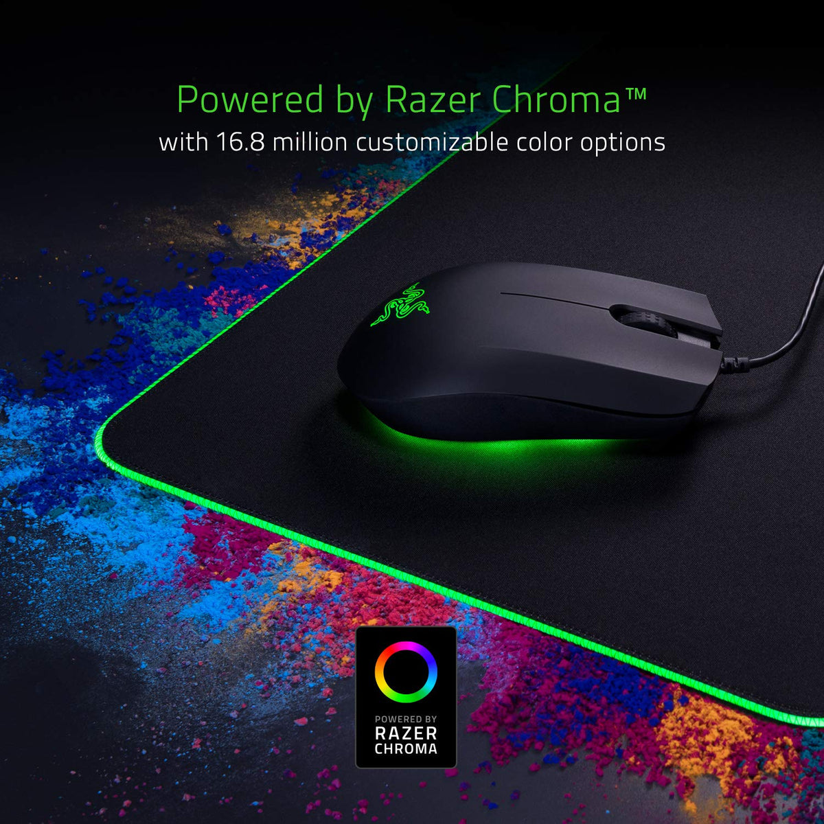 Razer Goliathus Chroma Mousepad Gaming con Iluminacion Chroma RGB - Alfombrilla para Mouse
