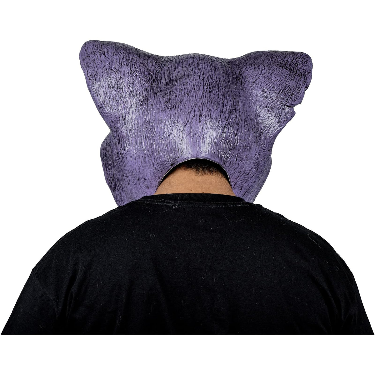 REV Máscara Completa de Látex Catnap, Máscara de Gato Espeluznante Talla Mediana para Disfraz de Halloween, Cosplay y Fiestas Tenebrosas