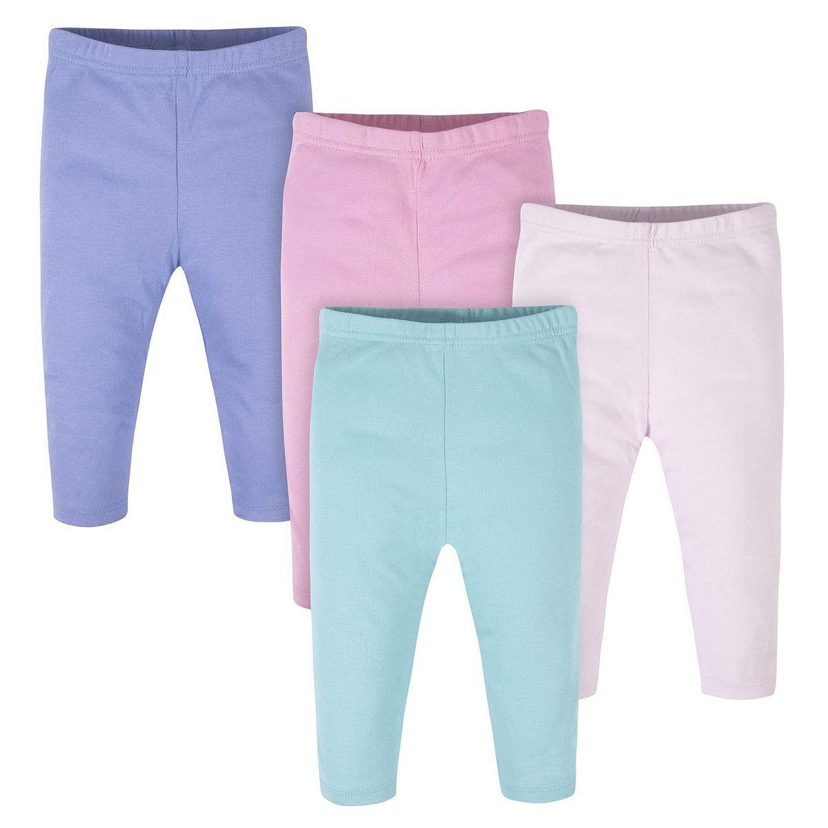Onesies Brand Baby - Paquete de 4 pantalones Mix n Match para recién nacidos hasta 12 m