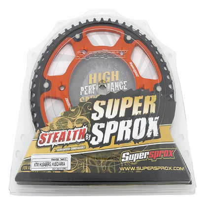 Supersprox RST-990-51-ORG Piñón sigiloso naranja | Repuesto OEM, compatible con motores Husqvarna 701 Enduro 701 Supermoto FC 250 Comp Limited 620, 390 450 550, RST-990-51-ORG