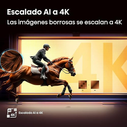 Hisense Television A65N (Modelo 2025) Pantalla 43 Pulgadas, Smart Vidaa TV UHD 4K,Control Remoto por Voz con Alexa, Dolby Vision, Amplia Gama de Colores, Modo de Juego Plus, ALLM