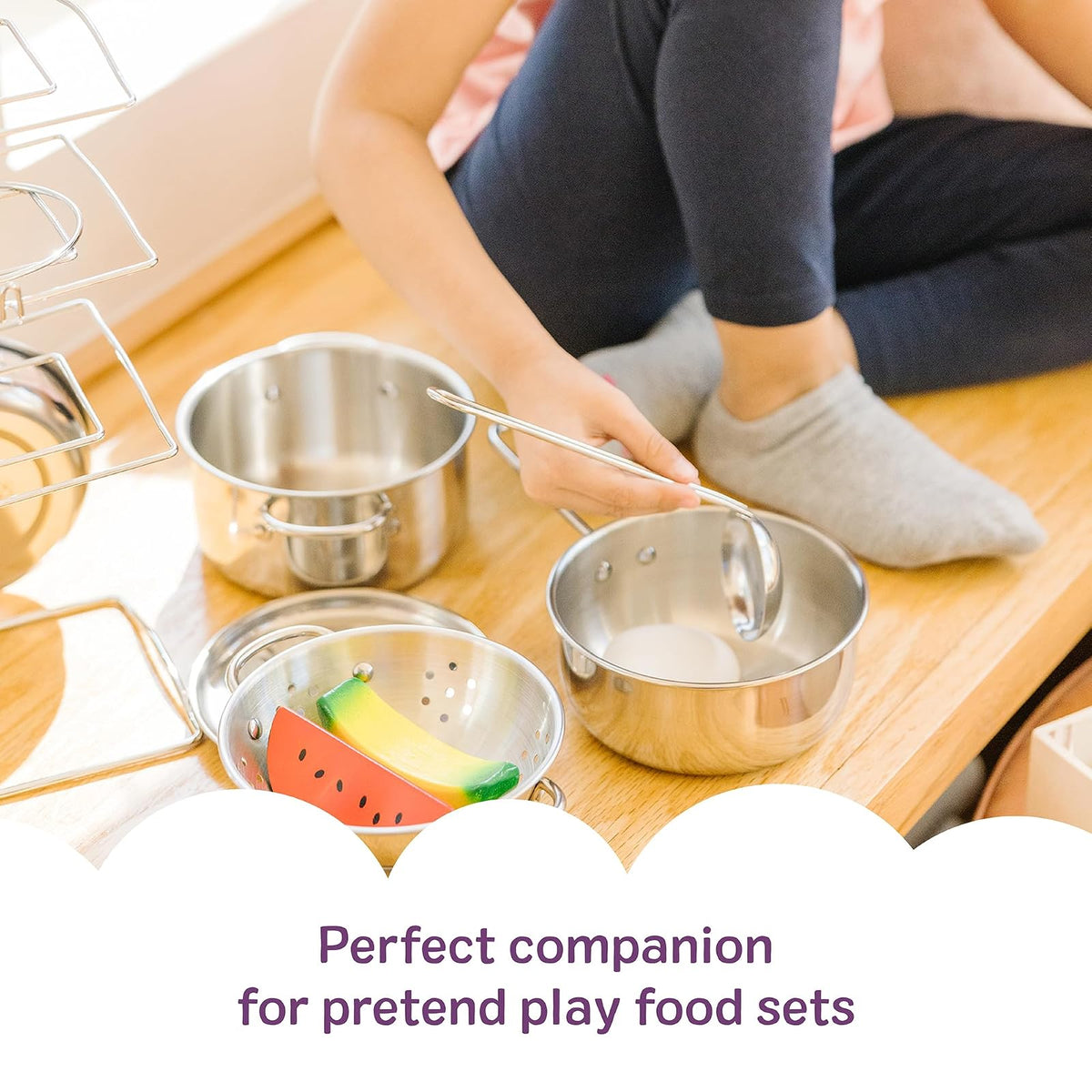 Melissa & Doug Juego De Batería De Cocina