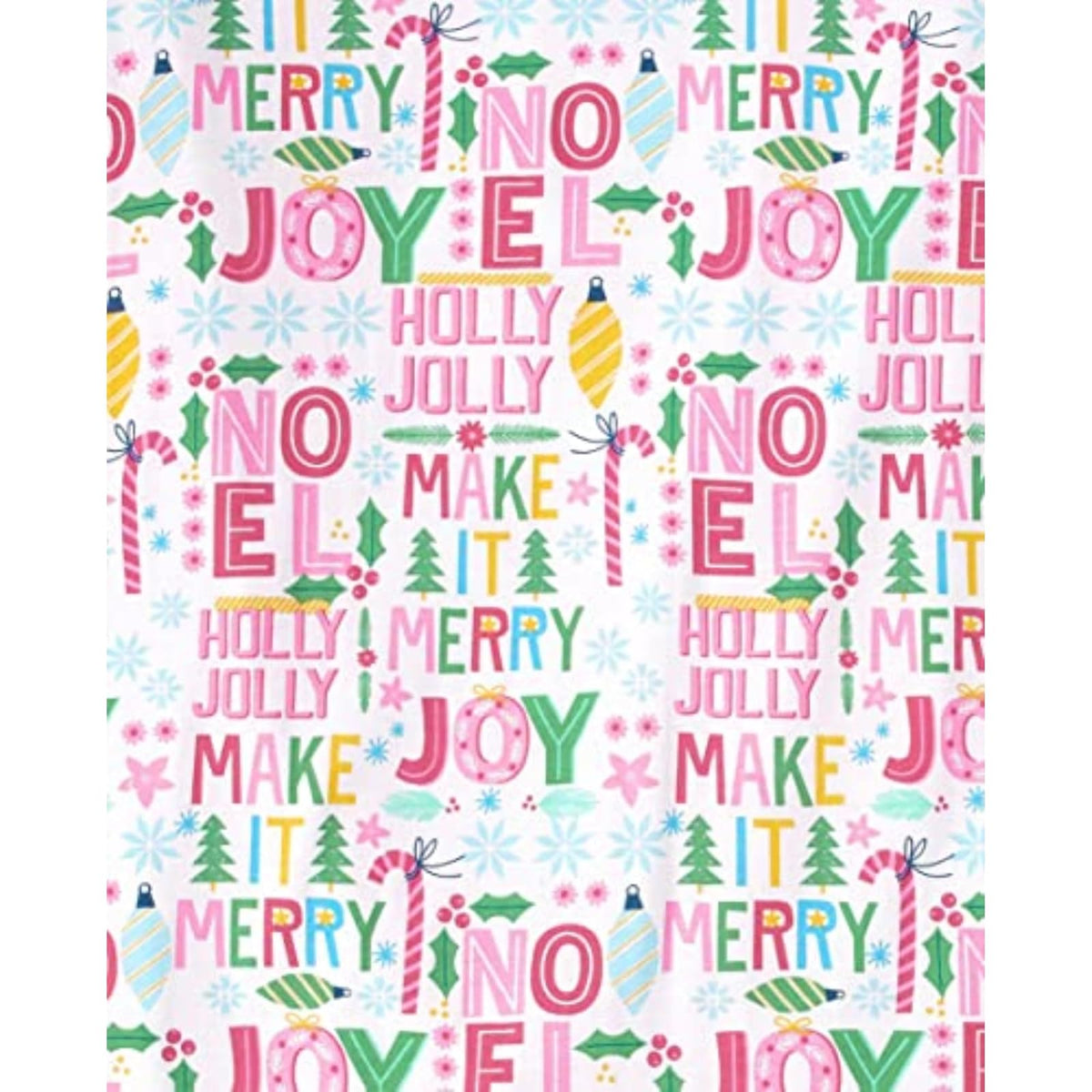 The Children's Place Conjuntos de Pijamas navideños a Juego para la Familia, Ajuste cómodo, 100% algodón, para Adultos, niños Grandes, bebés Juego de Pijama para bebés Unisex