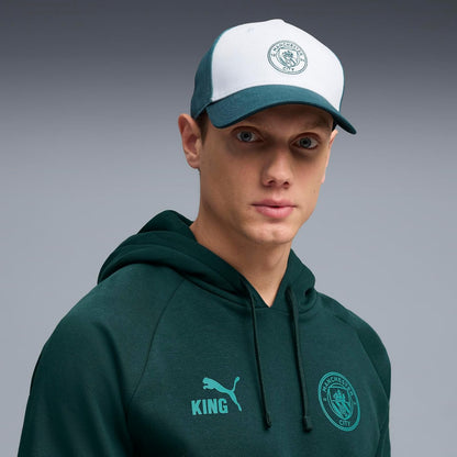 PUMA, Gorra Trucker MCFC King, Unisex, Verde, Talla INT
