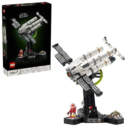 LEGO Icons Proyecto Hail Mary - Model Kit de Construcción para Adultos, Años 18+ - Decoración para Recamara o Escritorio - Regalo para Hombres y Mujeres - 11389