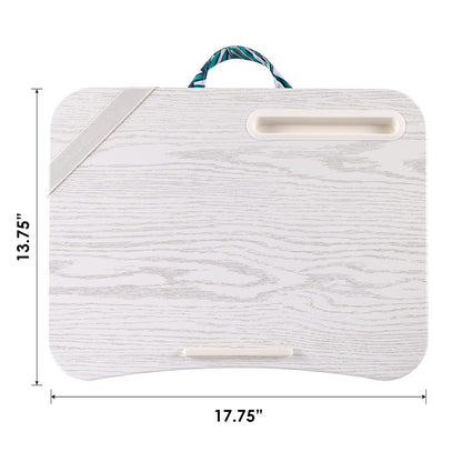 LapGear - computadora de diseño con Soporte para teléfono y Reborde para Dispositivos, Hojas de Palma Tropicales, se Adapta a portátiles de hasta 15.6 Pulgadas, Estilo n.º 45427