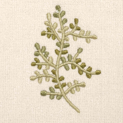 Avanti Linens Greenwood - Toalla con Punta de Dedo, Color Marfil, 18 x 11 Pulgadas