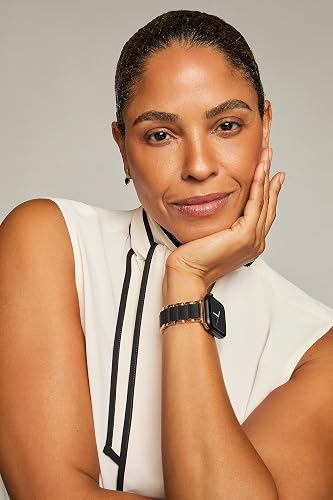 Anne Klein Fashion Chain Bracelet for Apple Watch, Secure, Adjustable