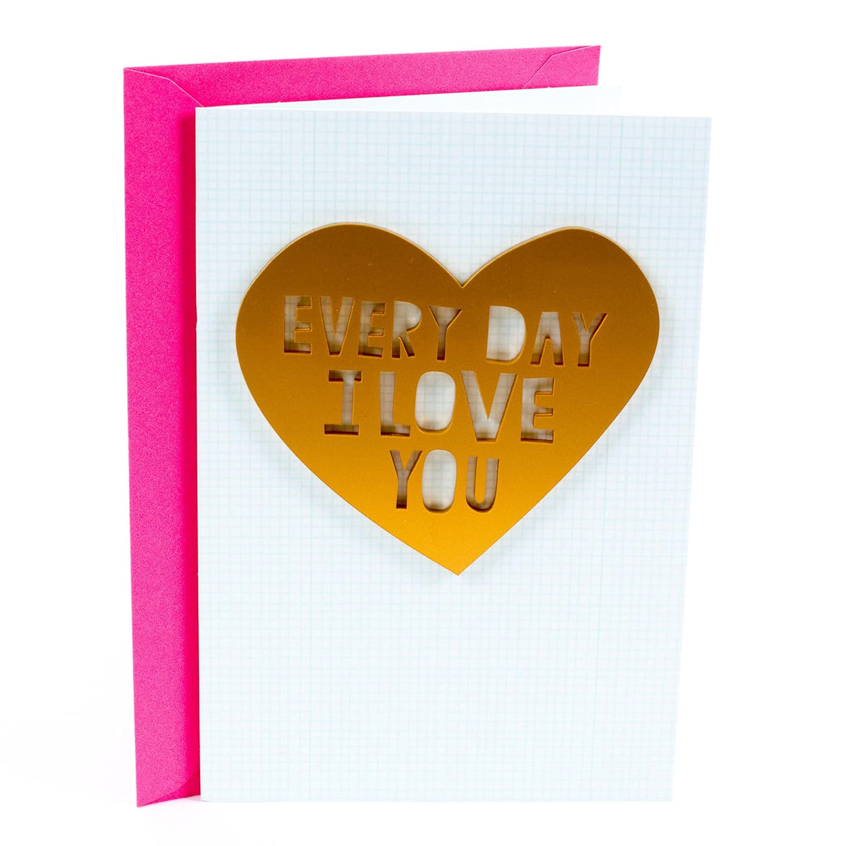 Tarjeta de Cumpleaños Hallmark con Sobre - Corazón
