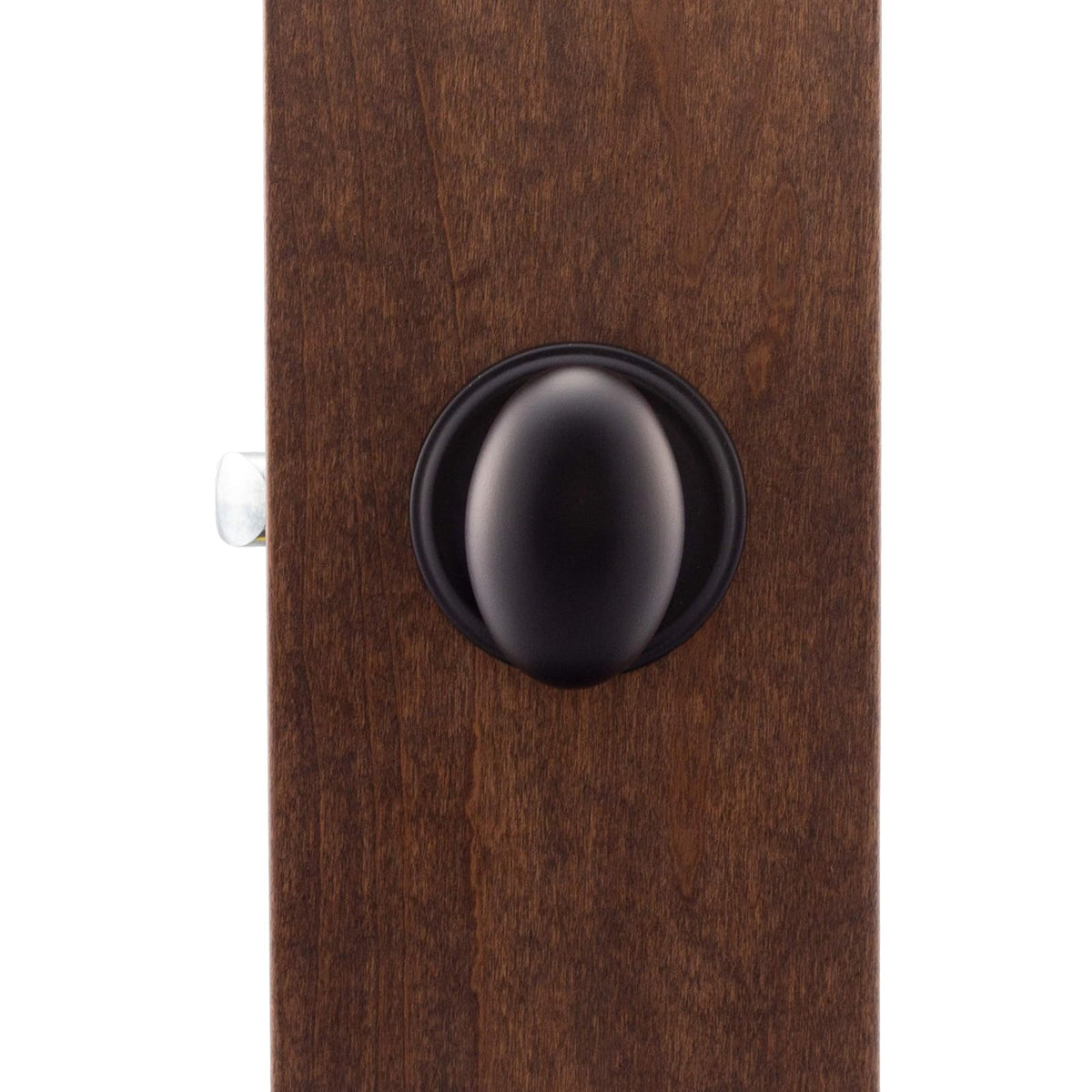 Copper Creek ek2020bc Pomo de puerta de paso, forma de huevo, Pasaje, Negro