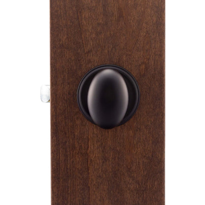Copper Creek ek2020bc Pomo de puerta de paso, forma de huevo, Pasaje, Negro