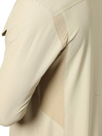 ATG by Wrangler Playera de Manga Larga de Material Mixto. Camisa para Hombre