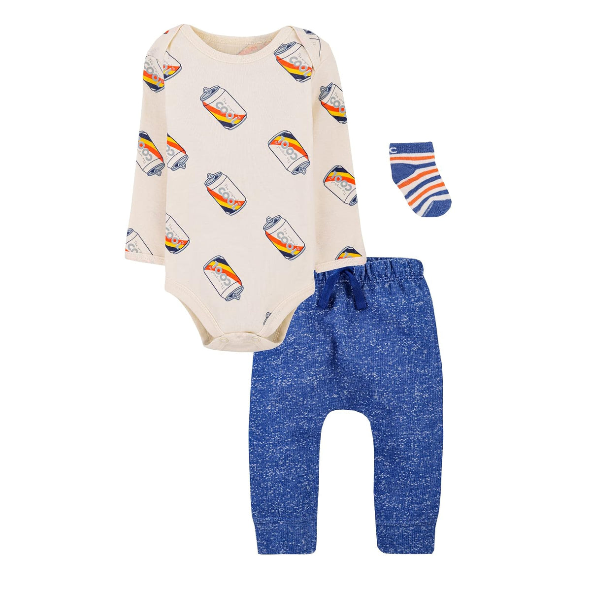 Baby Creysi Conjunto Pañalero Pantalón Tines Conjunto unisex-bebé