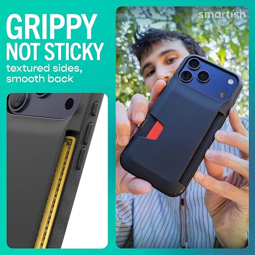 Smartish Wallet Slayer Vol. 1 Funda Tipo Portafolios para iPhone 2025 Pro MAX