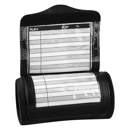 Champro Muñequera Triple para Jugadas (Playbook) - Juvenil - Negro