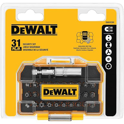 DEWALT Juego de Destornilladores de Seguridad, 31 Piezas