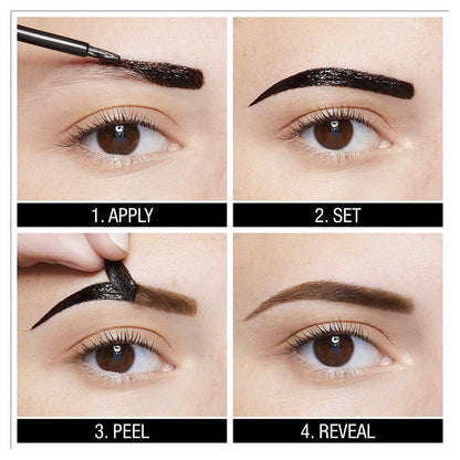 Maybelline Tinta para cejas que dura hasta 3 días, Tattoo Brow 3 Day, Tono Warm Brown, 4,6g