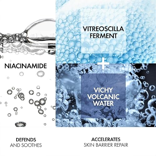 Vichy Mineral 89 probiotic fractions: serum regenerador & reparador para piel estresada + Minéral 89 Contorno de Ojos - Gel con Ácido hialurónico y Cafeína pura