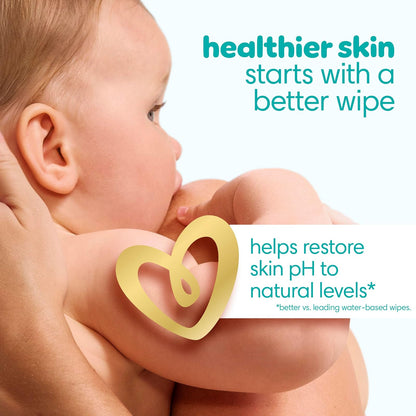 Toallitas de bebé, Pampers sensibles a base de agua, hipoalergénicas y sin perfume, 9X paquetes Pop-top, 504 toallitas totales (el embalaje puede variar)