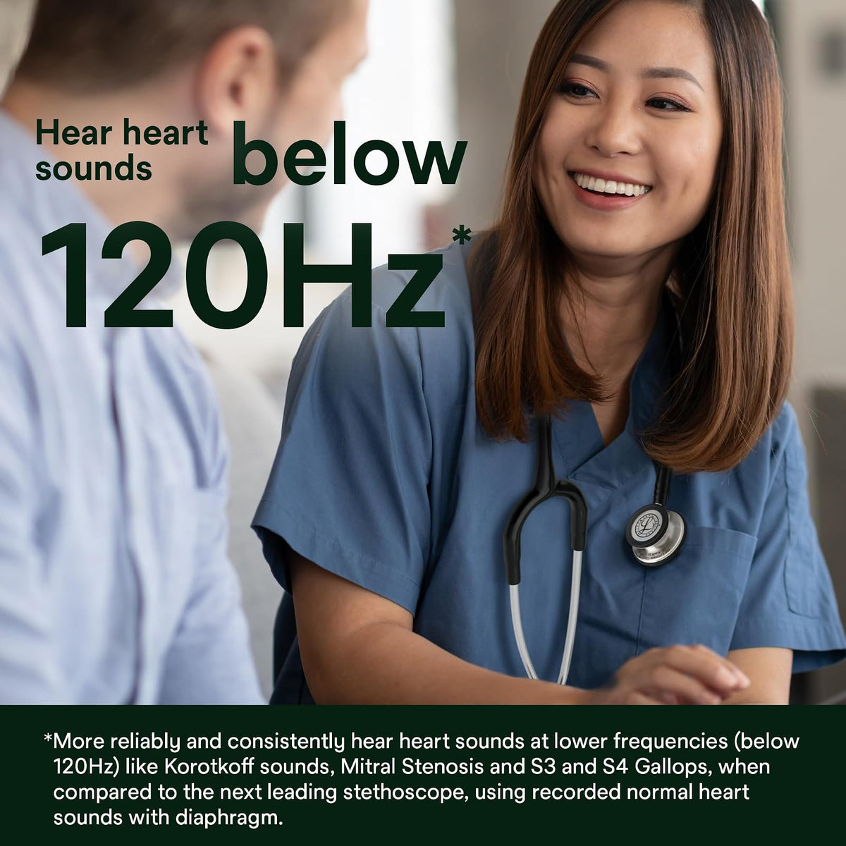3M Littmann Estetoscopio Classic III, Manguera Color Gris, Acabado Humo, 69 cm (Modelo 5873)