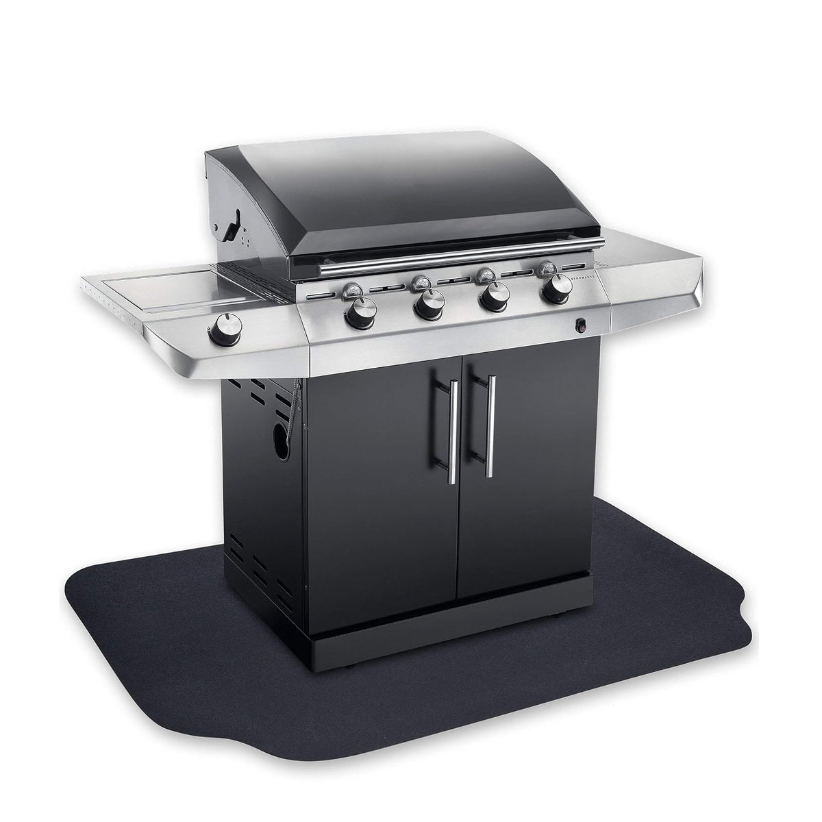 GRILLTEX Under the Grill Tapete Protector para Parrilla 39 x 72 Pulgadas Negro
