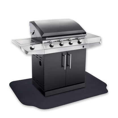 GRILLTEX Under the Grill Tapete Protector para Parrilla 39 x 72 Pulgadas Negro