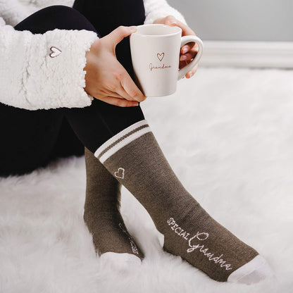 Pavilion Gift Company Taza para abuela, 15 onzas, color crema