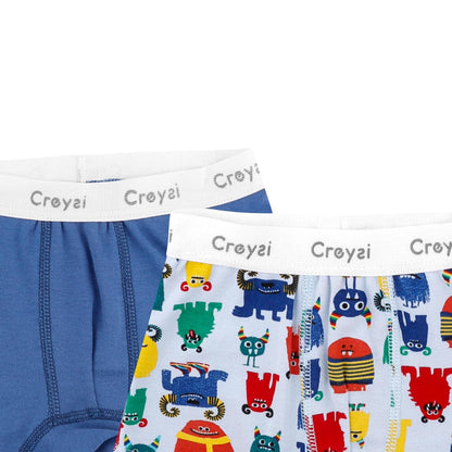 Baby Creysi Set de 3 Piezas Bóxer Brief de Algodón Confortable Libertad de Movimiento