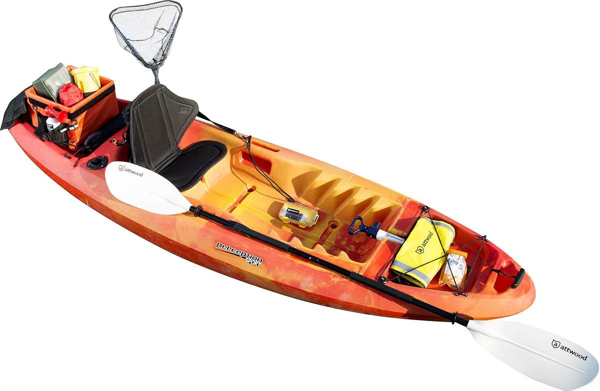 Attwood Asymmetrical Kayak Paddles, 7'