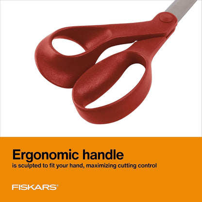 Fiskars 8 Inch All-purpose Left-hand Scissors (12-94508697WJ)