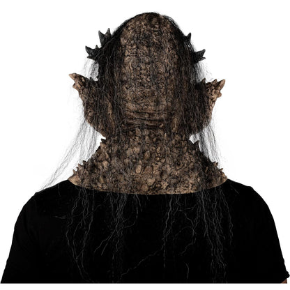 Ghoulish Productions Máscara De Látex Priestess of Hell Flesh, Accesorio Látex Cosplay Bruja, Disfraz Aterrador para Halloween y Fiestas Temáticas, Cosplay Witch Guardiana, Diseño Artesanal Head Mask