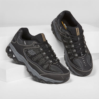 Skechers, Tenis para Hombre, Afterburn Memory-Foam Lace-up -, Varios, Varias Tallas