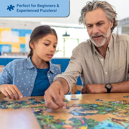 Ravensburger 5621 Rompecabezas Minecraft Biomes - de 3 x 49 Piezas para niños, Cada Pieza es única, Las Piezas se Ajustan Perfectamente