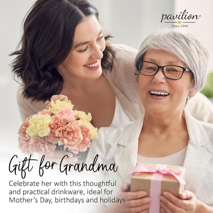 Pavilion Gift Company Taza para abuela, 15 onzas, color crema