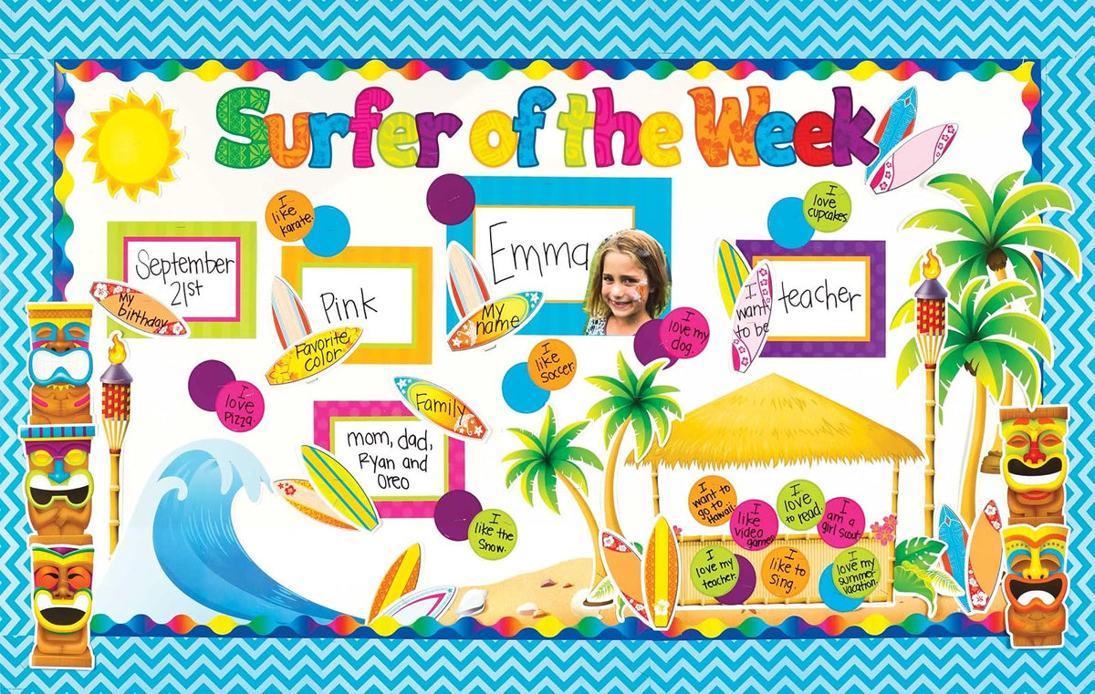 Teacher Created Resources Surfs Up Bulletin Board (5517)